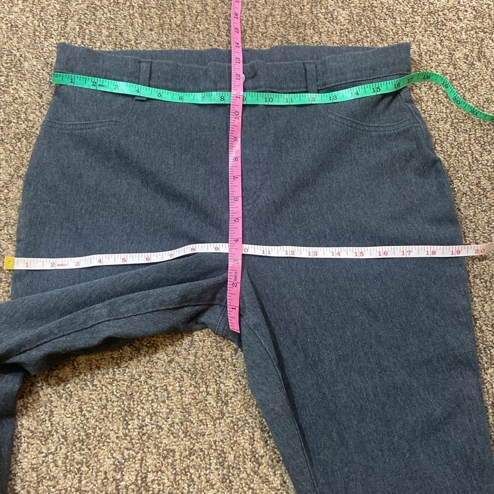 Time and Tru Women’s Dar Gray Pants Size XL (16-18) - Picture 9 of 14